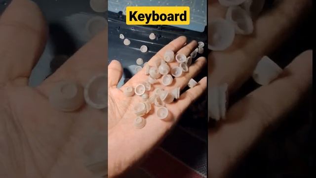 Internal parts of Keyboard || Fire in rubber dips of keyboard #Vlogscloud #experiments # смотреть онлайн