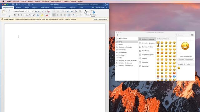 Como usar Emoji no Imac смотреть онлайн