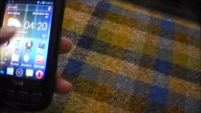 CM9 on LG Optimus V! смотреть онлайн