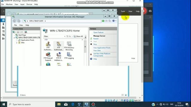 Mengkonfigurasi FTP server di Windows server 2012 смотреть онлайн