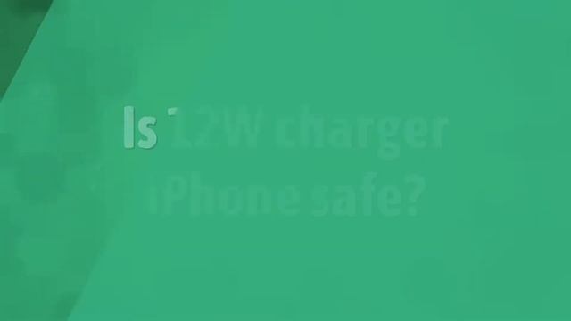 What is the difference between 5W and 12W Apple charger? смотреть онлайн