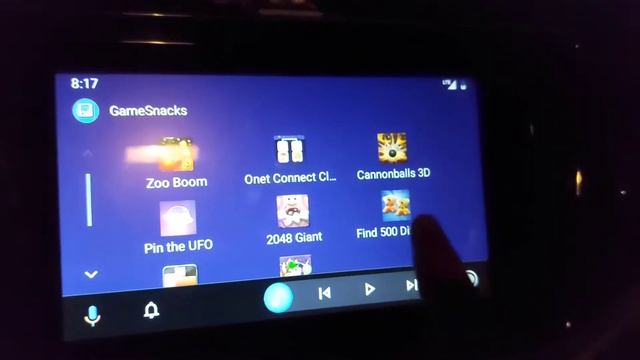 Let's play games in Android Auto.... смотреть онлайн