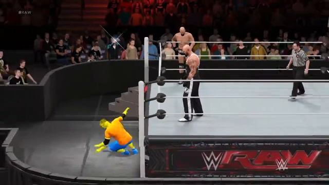 Monday Night Raw: DJZ & Bart Simpson vs. Gallows & Anderson смотреть онлайн