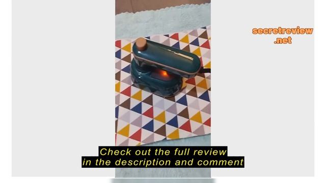 Review Meanbee Portable Ironing Machine Electric Iron Steamer Mini Travel Hand-held Wet Dry Steam I смотреть онлайн