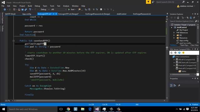 Creating OTP in windows form application смотреть онлайн