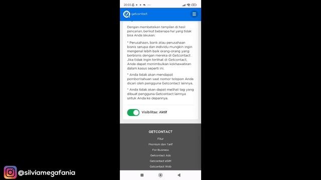 Cara Mengaktifkan Kembali Visibilitas Get Contact смотреть онлайн