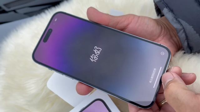 Unboxing Iphone 14 pro MAX in Deep Purple смотреть онлайн