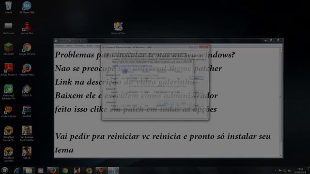 Como instalar universal theme patcher no pc смотреть онлайн