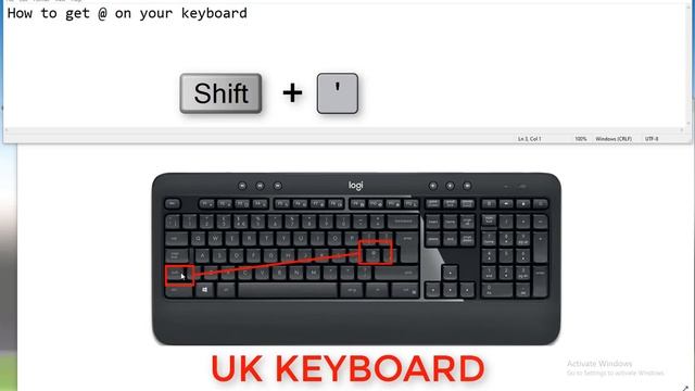 How to Get @ Symbol/Sign With keyboard смотреть онлайн