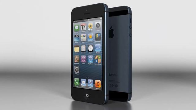 iPhone 5 Slate / Black Vray 3D model from CGTrader.com смотреть онлайн