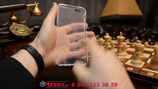 Фирменная ультра-тонкая из мягкого силикона задняя панель-чехол-накладка для iPhone 6+ Plus смотреть онлайн