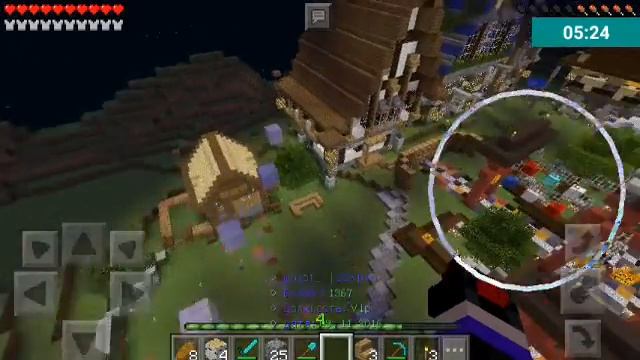 Обзор мега сервера👍👍 на minecraft Pe 0.15.6 смотреть онлайн