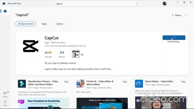 how to download capcut in window 10/ capcut ko kis tara install karay смотреть онлайн