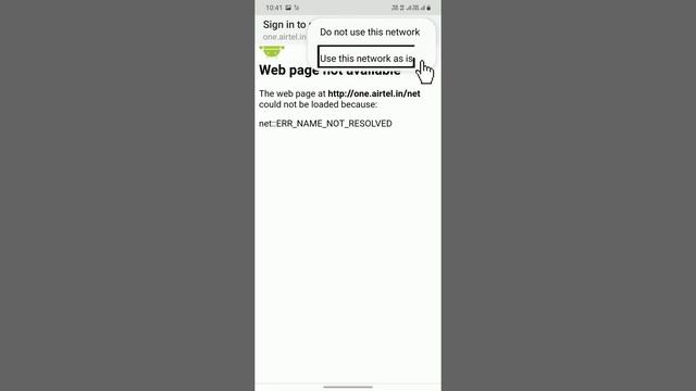 Sign in to network error | Quick fix | Android | Airtel | 100% working. смотреть онлайн
