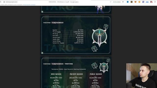 ОЖИДАЮ ИКСЫ НА IDO TAROVERSE. IDO TAROVERSE. ОБЗОР TAROVERSE смотреть онлайн