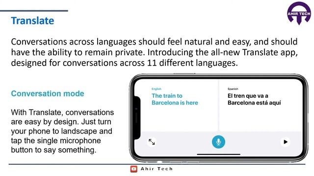 Apple || iOS 14 || Translate Feature смотреть онлайн