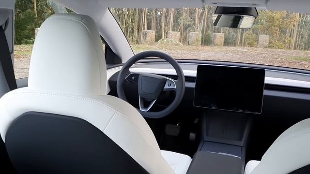 TESLA model 3 Highland black. смотреть онлайн