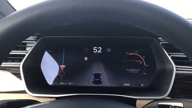 Tesla Model X 90 D 0-100 km/h смотреть онлайн