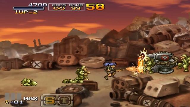 Caminos Alternos Metal Slug 6 XX смотреть онлайн