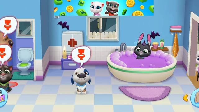 My Talking Tom Friends News Space Update - Android Gameplay Walkthrough Part 58(1) смотреть онлайн