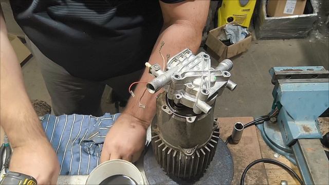 Превращение Karcher K 5.20 в Karcher HD 525s