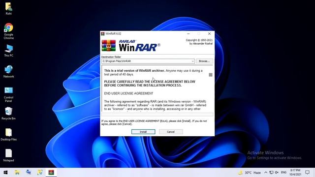 How to download and install Winrar on Windows 10 & 11 смотреть онлайн