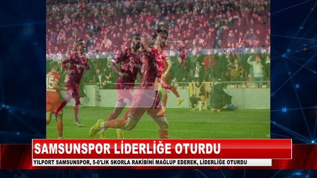 Yılport Samsunspor - Bandırmaspor maç sonucu! Samsunspor liderliğe oturdu смотреть онлайн