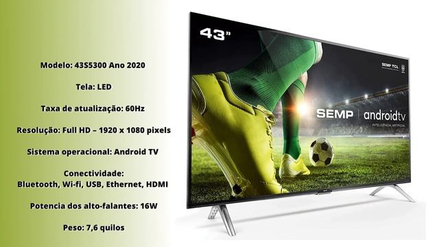 5 SmartTVs de 43” das mais bem avaliadas de 1820 a 3000 reais! Conheça e compare as opções! смотреть онлайн