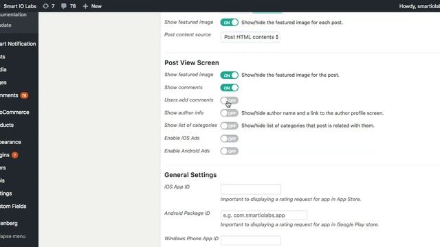 Setup Smart WordPress Mobile App plugin смотреть онлайн
