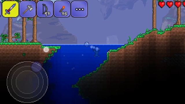 Terraria(Old Mobile)Boss Battles(#1) смотреть онлайн