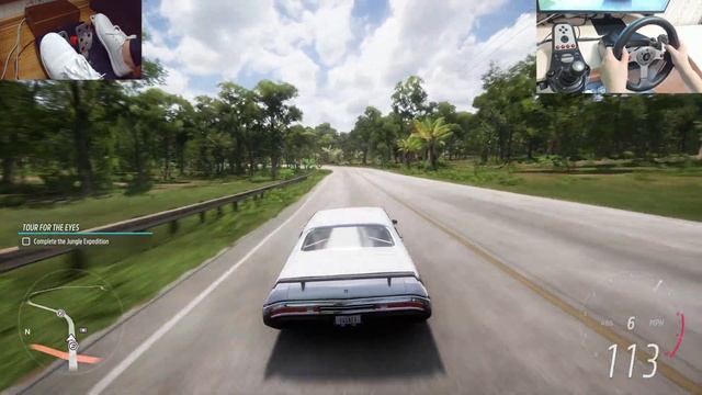 Forza Horizon 5 | 1970 BUICK GSX Tuning | Logitech G25 | RTX 3060 | 4K 60 FPS | Gameplay смотреть онлайн