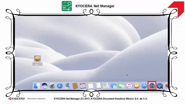 Instalación a usuarios MAC OSX KYOCERA Net Manager смотреть онлайн
