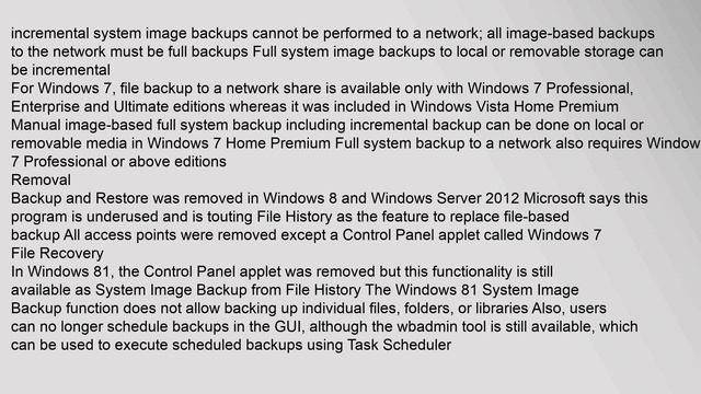 Backup and Restore смотреть онлайн