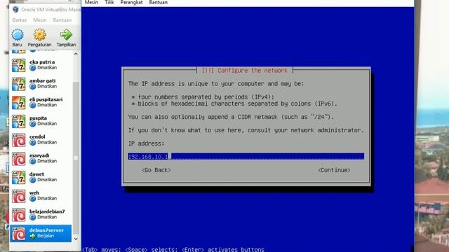 BELAJAR BUAT SERVER LINUX DEBIAN 7 смотреть онлайн