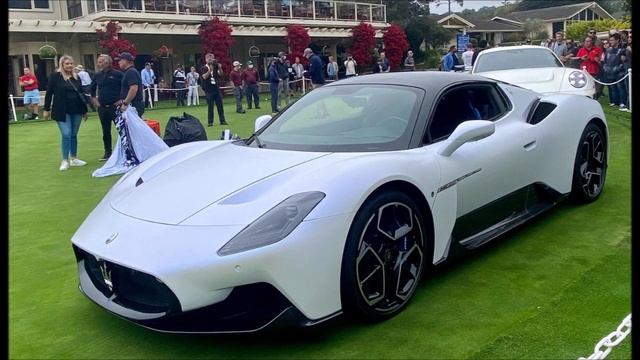 The FIRST Maserati MC20 In The United States At 2021 Pebble Beach Concours d'Elegance смотреть онлайн