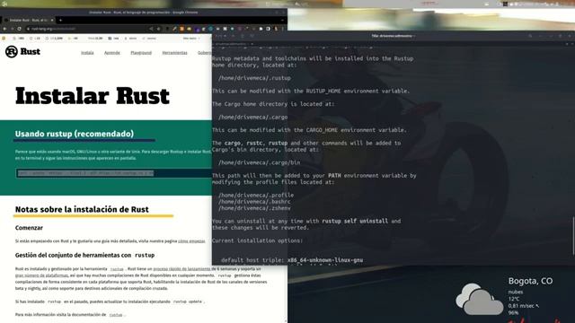Comenzando con Rust - Como instalarlo y usarlo en Linux смотреть онлайн
