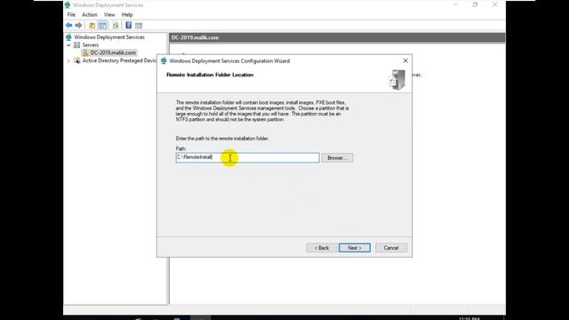 Install & Configure WDS Server in Windows Server 2019, Part 2, Video No 48 смотреть онлайн
