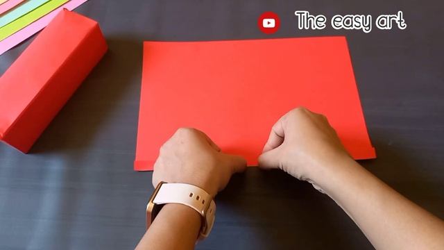 Diy paper pencil box|How to make paper pencil box at home|No glue pencil box|No glue paper craft смотреть онлайн