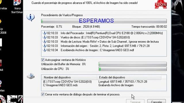 Tutorial para crear imagenes con ALCOHOL 120% смотреть онлайн