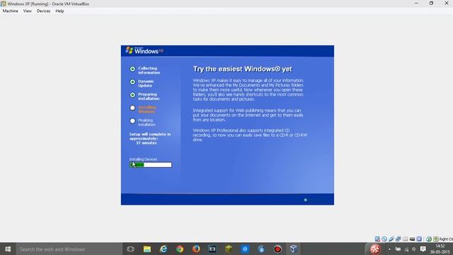 How To Install Windows XP In VirtualBox
