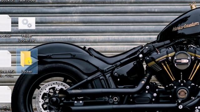 Part-1 : Folder Locker : How to secure Folder without any software : How to Create Folder Locker смотреть онлайн