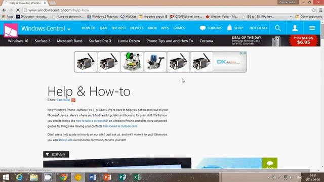 Windows 8.1 Website for Tech Enthousiast Windows Central смотреть онлайн