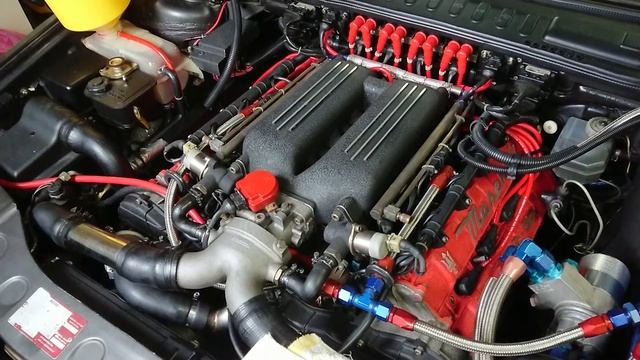 ´94 AM339 / AM479 Maserati SHAMAL After changing cam timing belt. смотреть онлайн