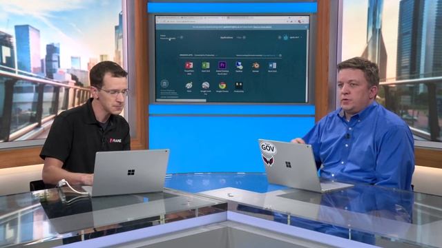 VDI with Frame on Azure Government смотреть онлайн