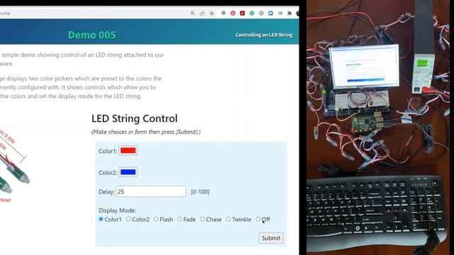 Propeller 2 - Raspberry Pi IOT Gateway: Web Control with WS2811 LEDs Demo смотреть онлайн