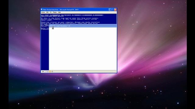Fake BSOD Virus and various other system failures (Ollesoft Crash simulator 1.0) смотреть онлайн