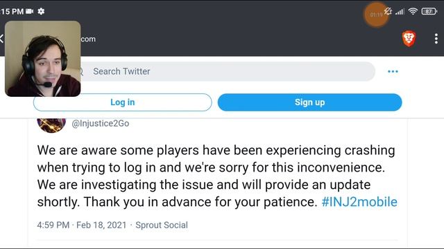 Crash On Login Bug Update Injustice 2 Mobile They Are Finally Fixing It? смотреть онлайн