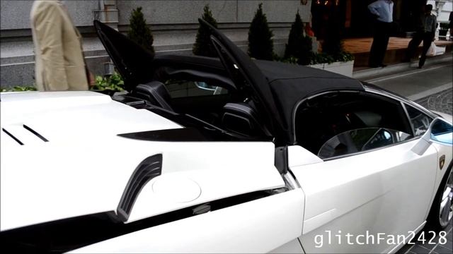 Lamborghini Gallardo LP560-4 Spyder Startup, Rev and Lowers Roof смотреть онлайн