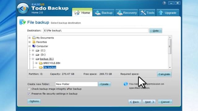 Best Free File Backup Software for Windows7 XP Vista EASEUS file backup freeware смотреть онлайн