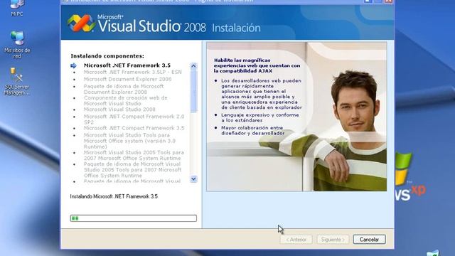 Instalacion Visual Studio 2008 смотреть онлайн
